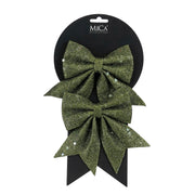 strik d.groen 2 stuks - l12xb13cm