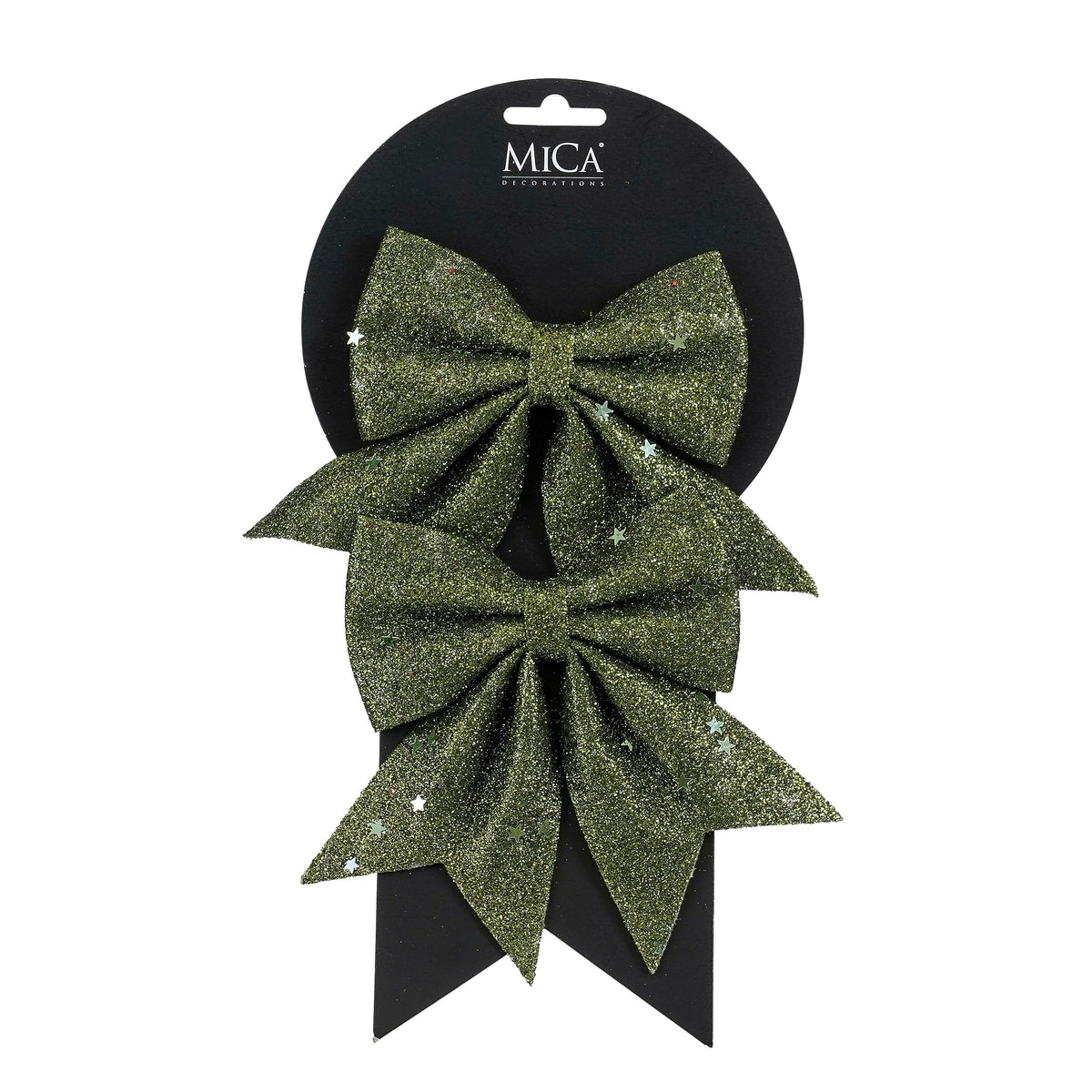 strik d.groen 2 stuks - l12xb13cm