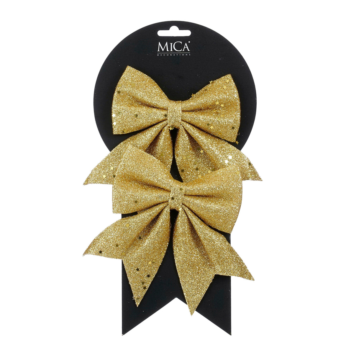 strik goud 2 stuks - l12xb13cm