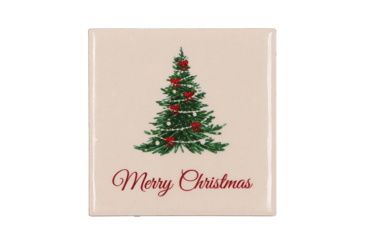 tile merry christmas sand 10x10x1cm