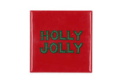 tile holly jolly red 10x10x1cm