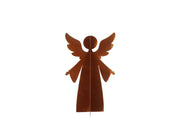 rusty rust angel deco 10x5x16cm