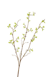 twijg spray klein met blad 90 cm groen