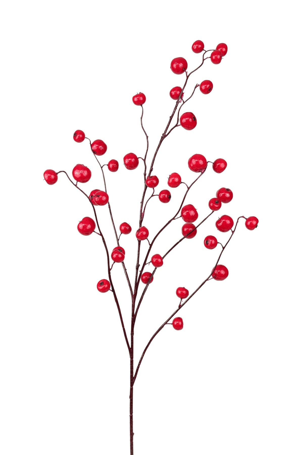berry spray 100 cm shiny red