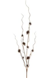 distel 95 cm zwart/goud