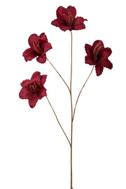 hibiscus spray 100 cm bordeaux