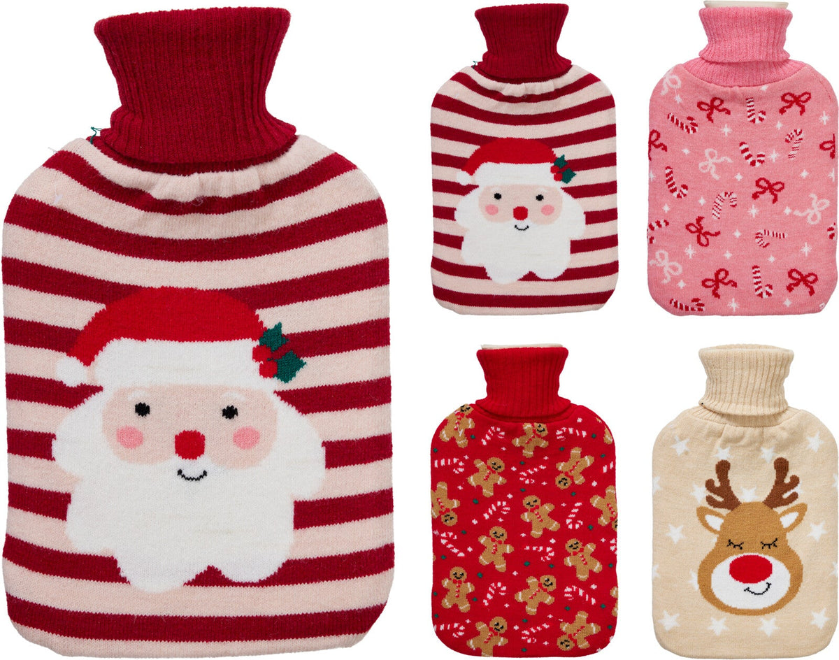 kruik 33x19cm kerst 4ass