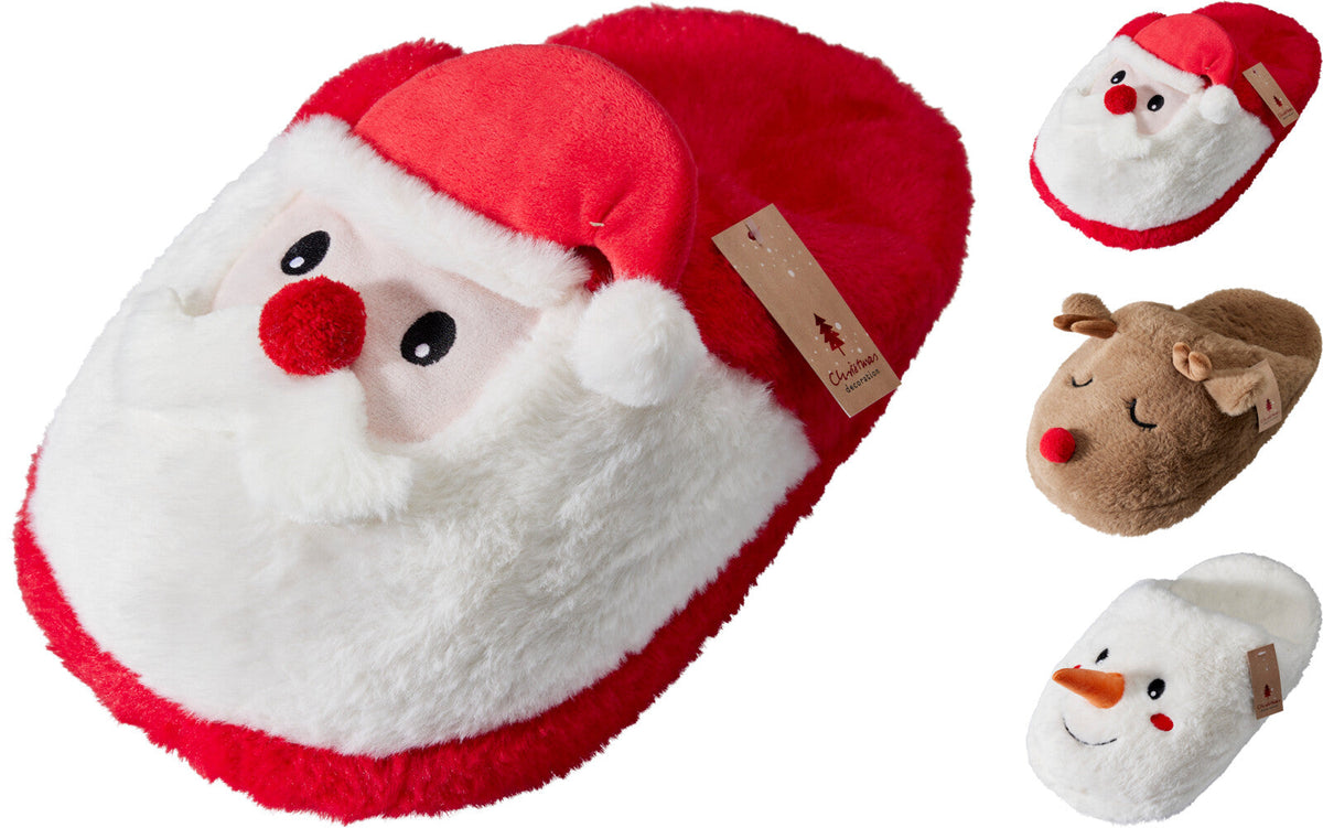 voet warmer kerst kind 32x24cm 3ass design