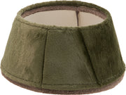 kerstboomrok 55cm faux fur groen