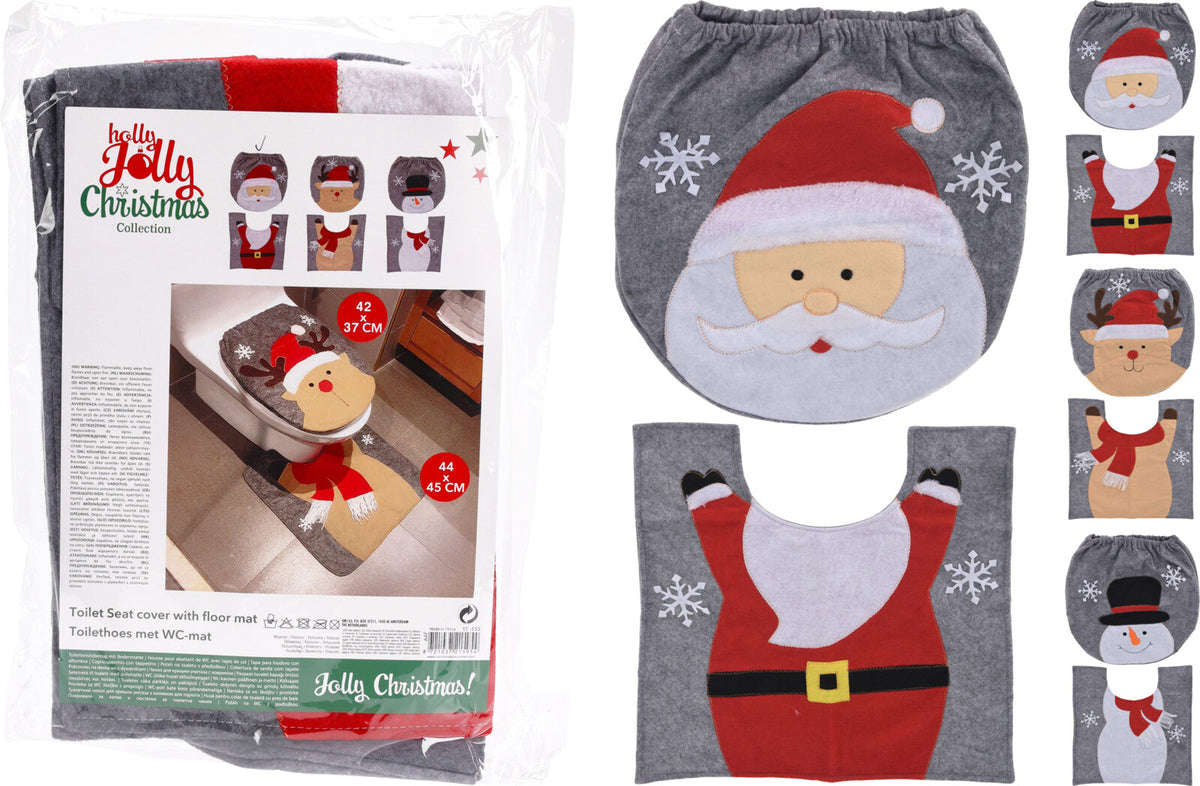 wc hoes set kerst 3ass designs