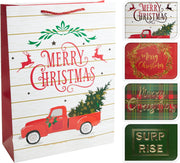geschenktas kerst groot 4ass
