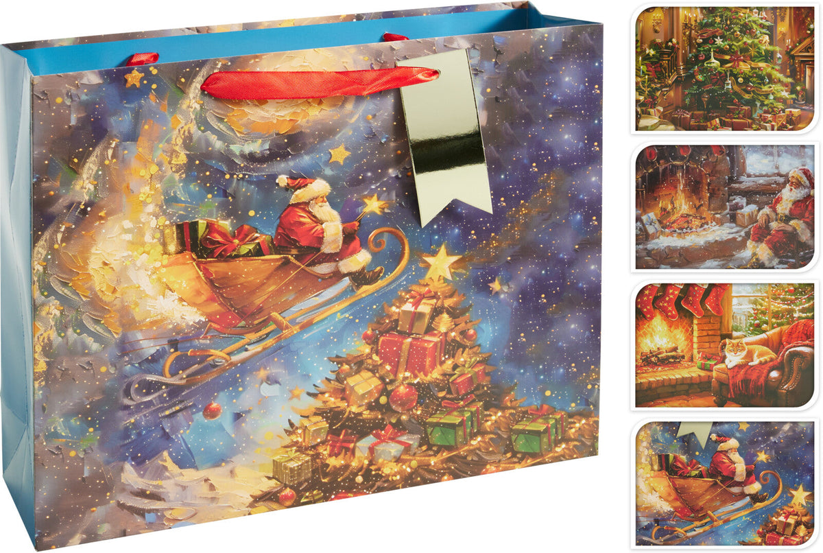 geschenktas kerst medium 4ass