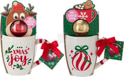 mug with candy cane handle
