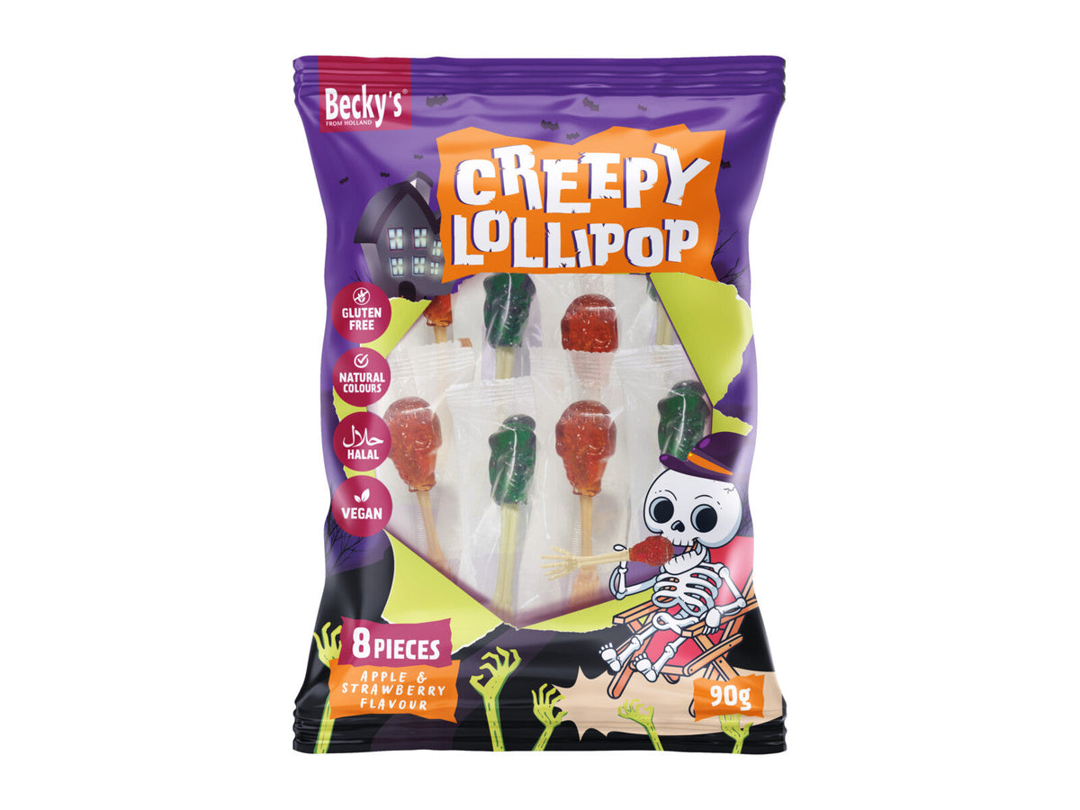 creepy tasty bones lollipops
