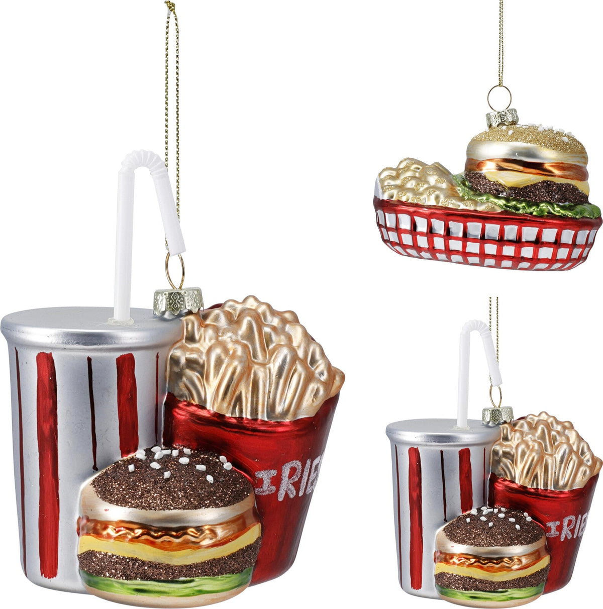 fast food hangdeco 9cm 2ass design
