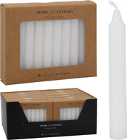 mini kaarsen set20 wit