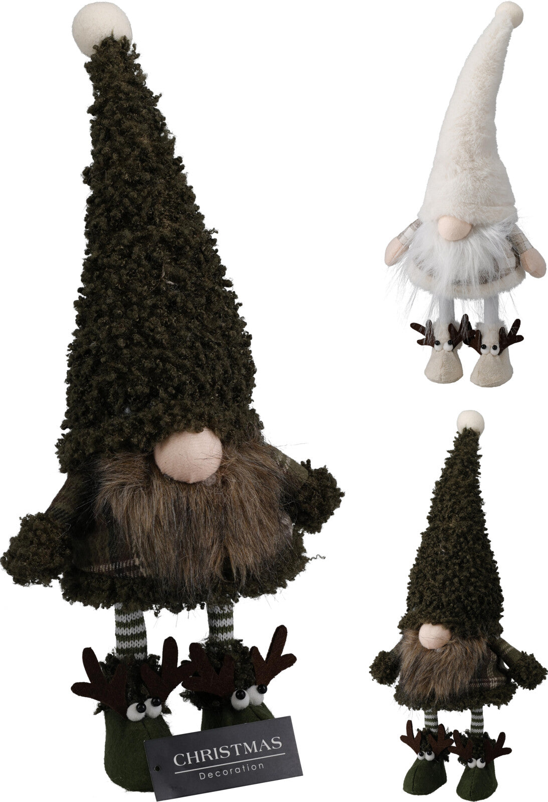 gnome staand 40cm 2ass kleur
