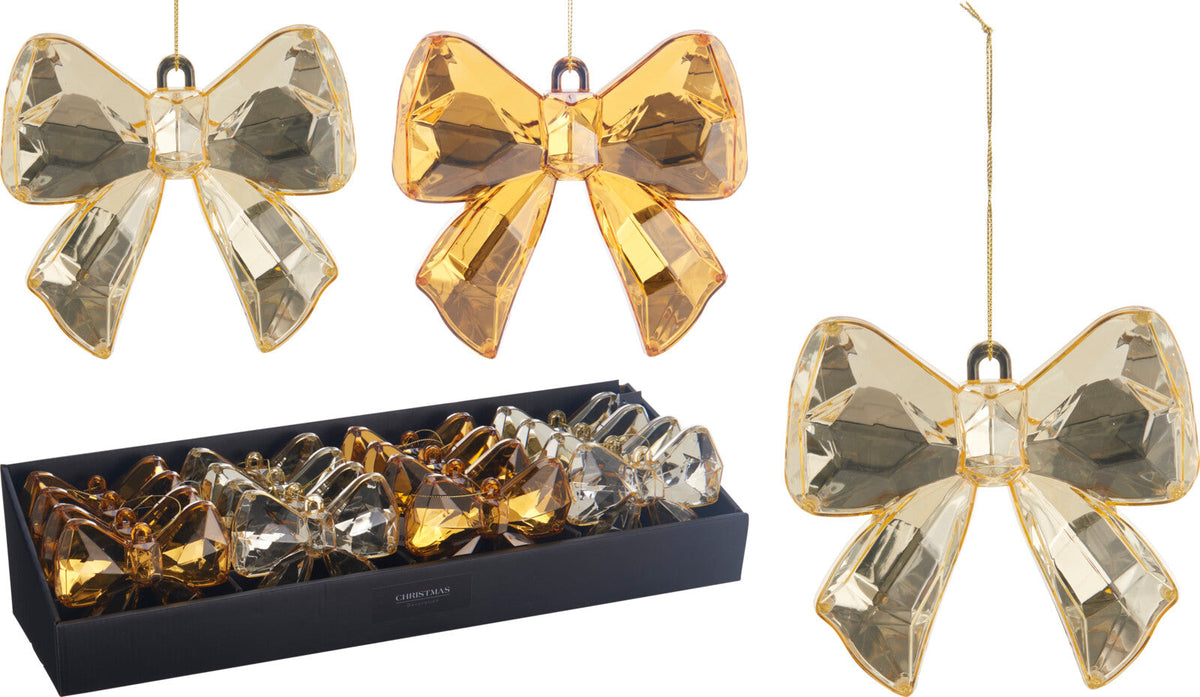 strik diamant hangdeco 11,5x11cm 2ass kleuren