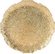 onderbord organisch 33cm goud