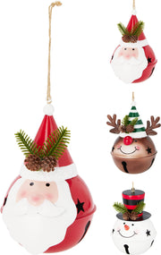 kerstfiguur bel 125x190mm 3ass