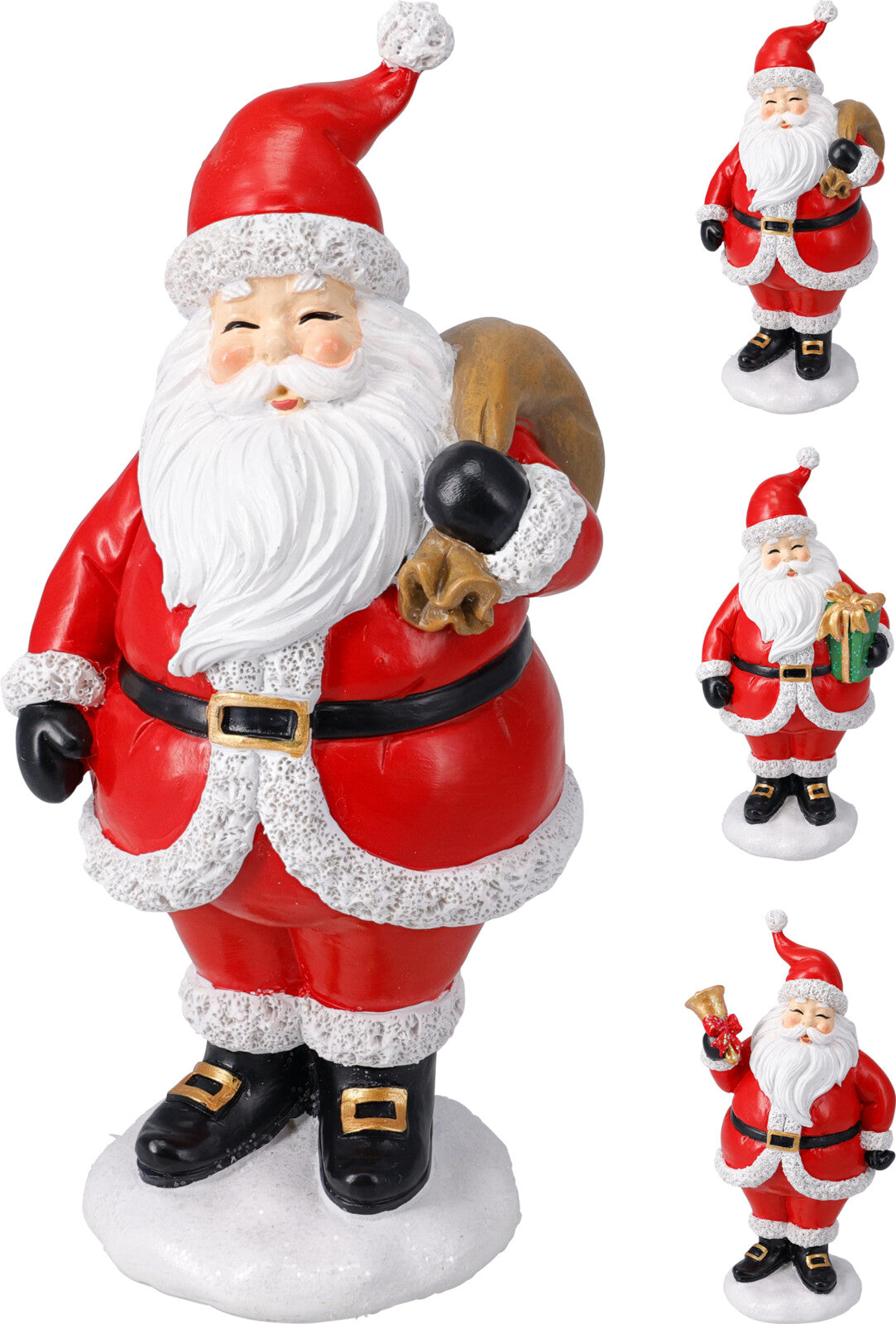 kerstman 21cm 3ass design