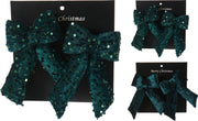 strik set 2sts 18cm donker groen 2ass design
