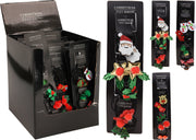 haarelastiek 5sts op kaart kerst 3ass