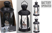 lantaarn met kerstscene 43cm w