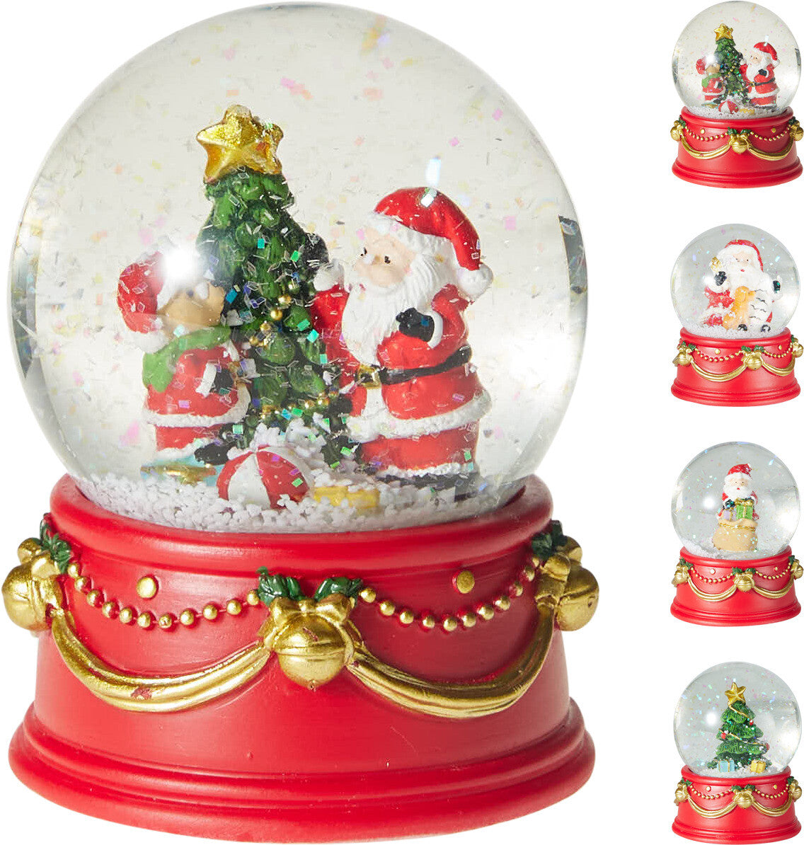 waterbal 65mm kerst 4ass