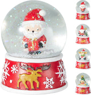 waterbal 65mm kerstfiguur 4ass