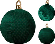 kerstbal opblaasbaar 40cm 2ass
