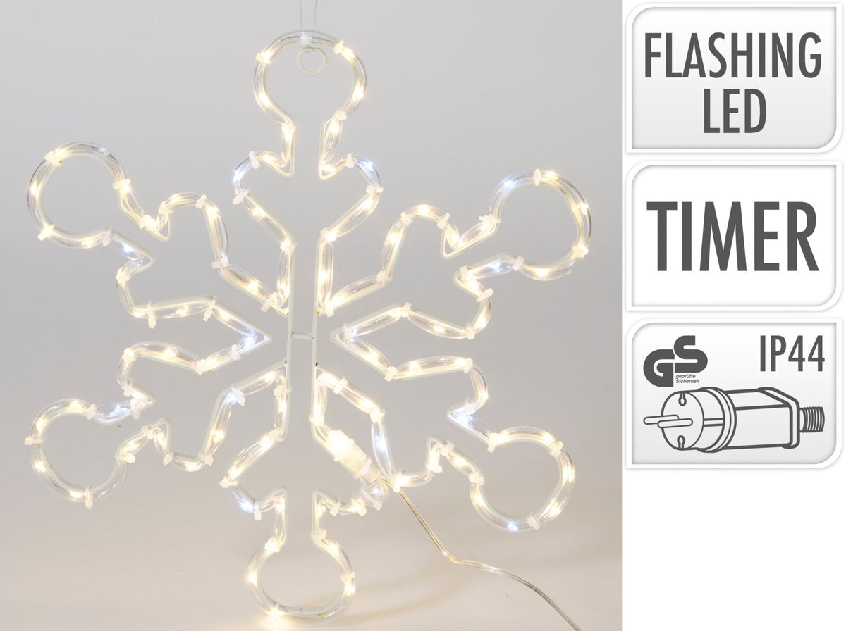 sneeuwvlok met 100led