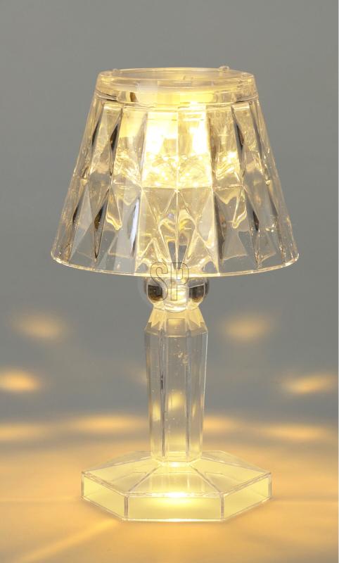 lamp mini 11cm transparant