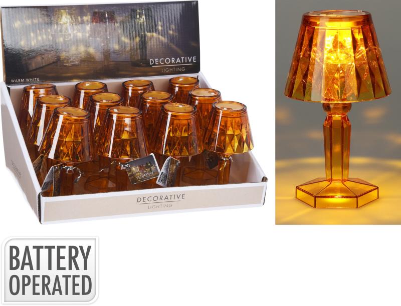 lamp mini 11cm amber
