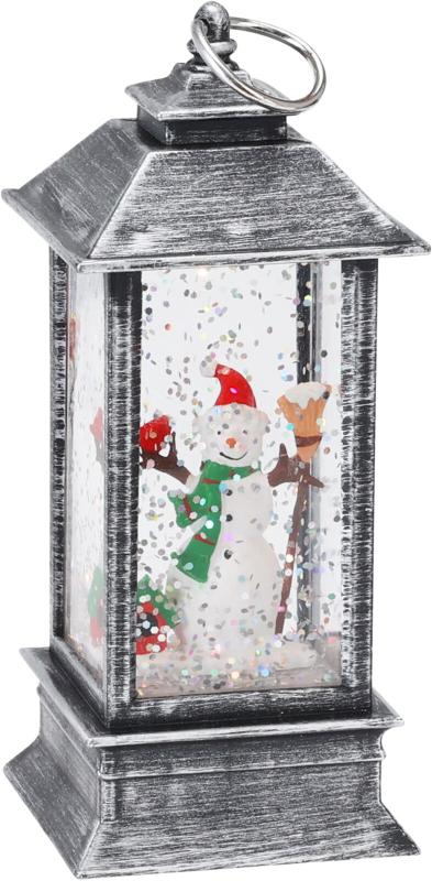 lantaarn 13cm kerst met led 4a