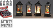 lantaarn 13cm kerst met led 4a