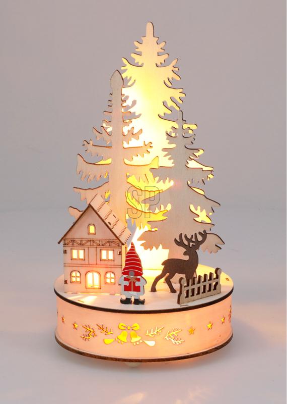 kerstbomen tafereel led 3ass