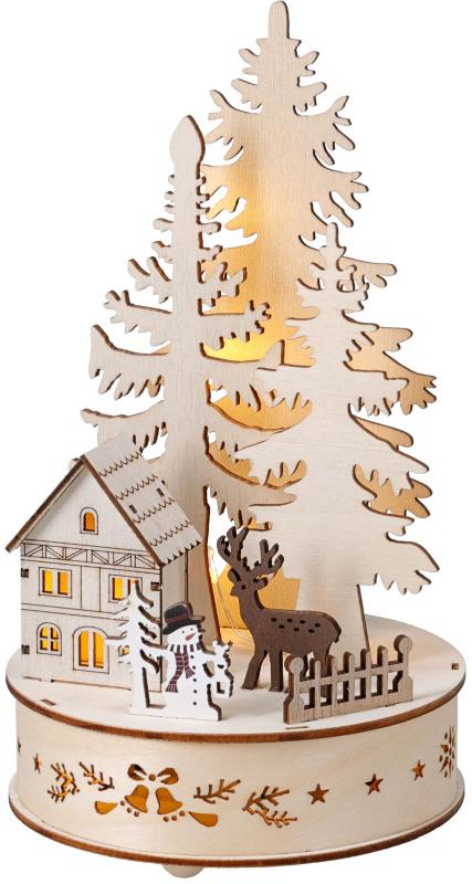 kerstbomen tafereel led 3ass