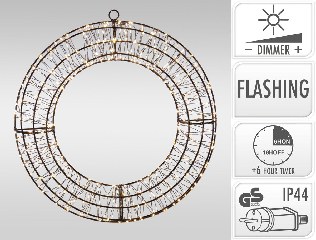 ring 58cm warm wit