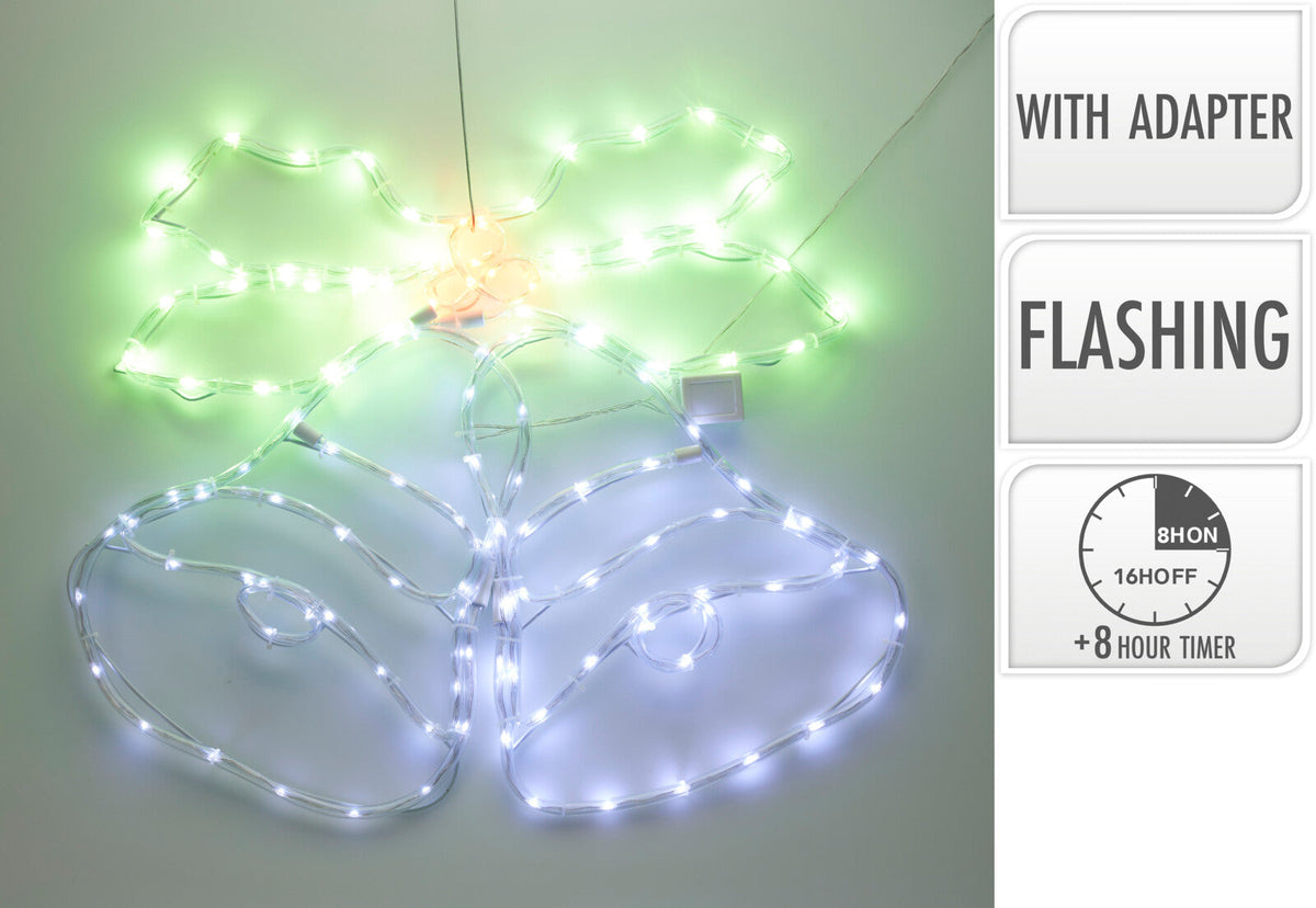 kerstbellen slangverlichting