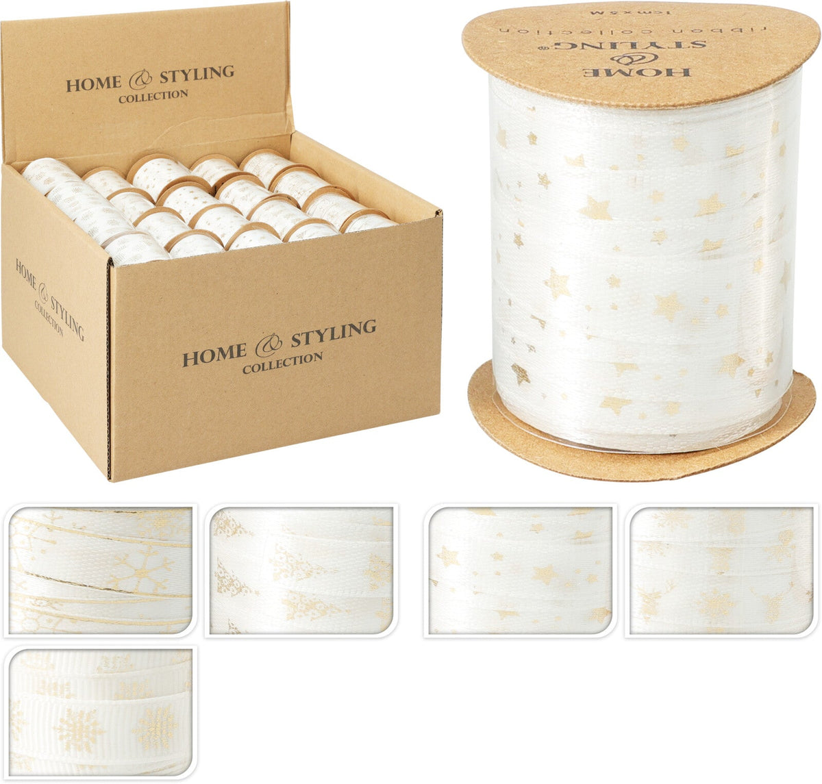 lint 1cmx5m cream 5ass design