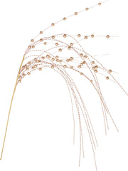 bessentak 130cm champagne kleur met glitter
