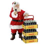 10.5"coca cola santa with delivery