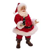 10.5"coca cola santa  w/light-up le