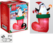 pinguin opblaasbaar 178cm