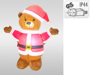 opblaasbare kerst beer 122cm