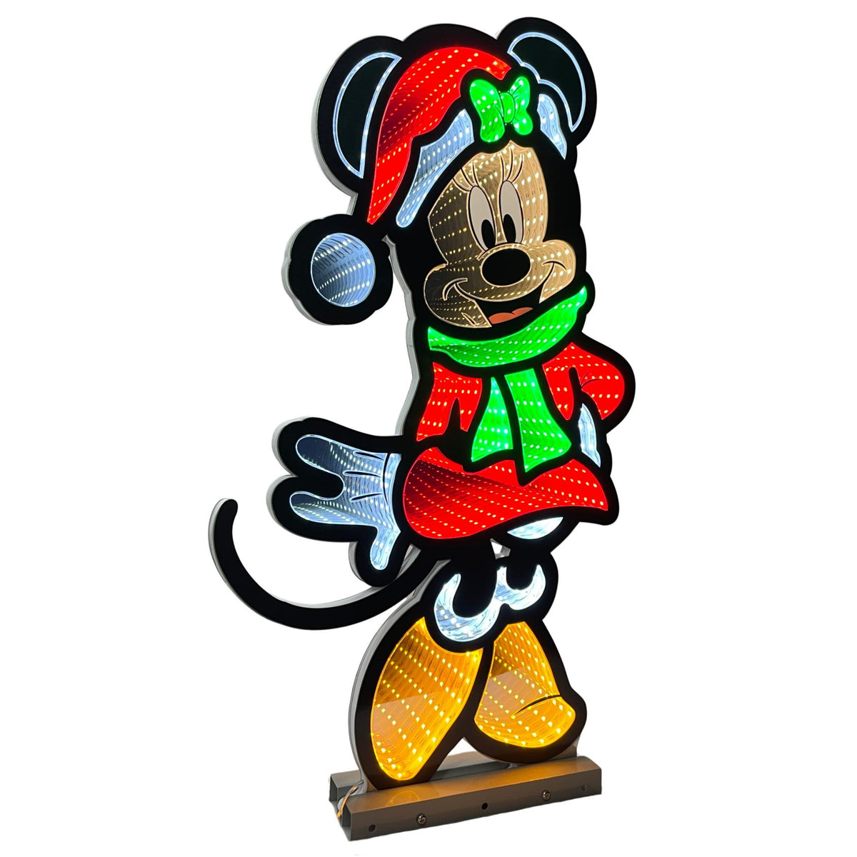infinity light minnie scarf christmas 60 cm