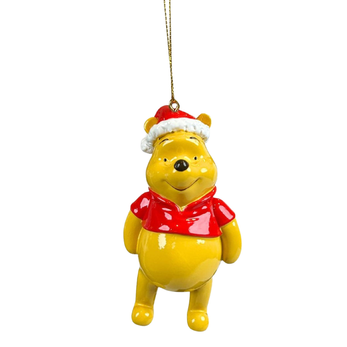 3d ornament winnie the pooh santa hat