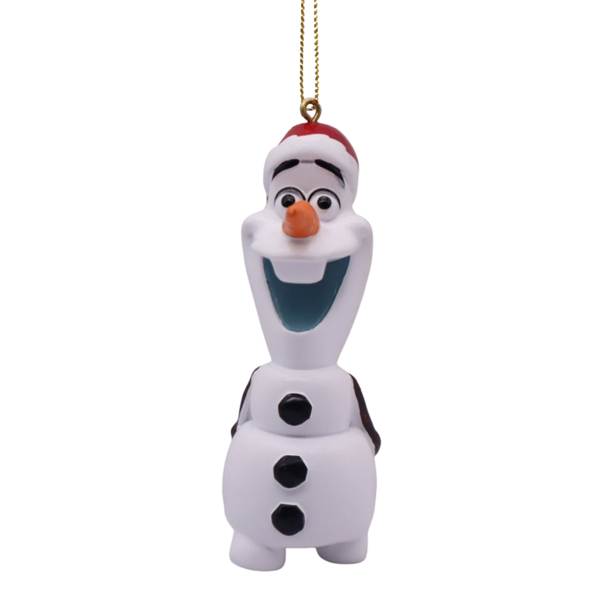 3d ornament olaf santa