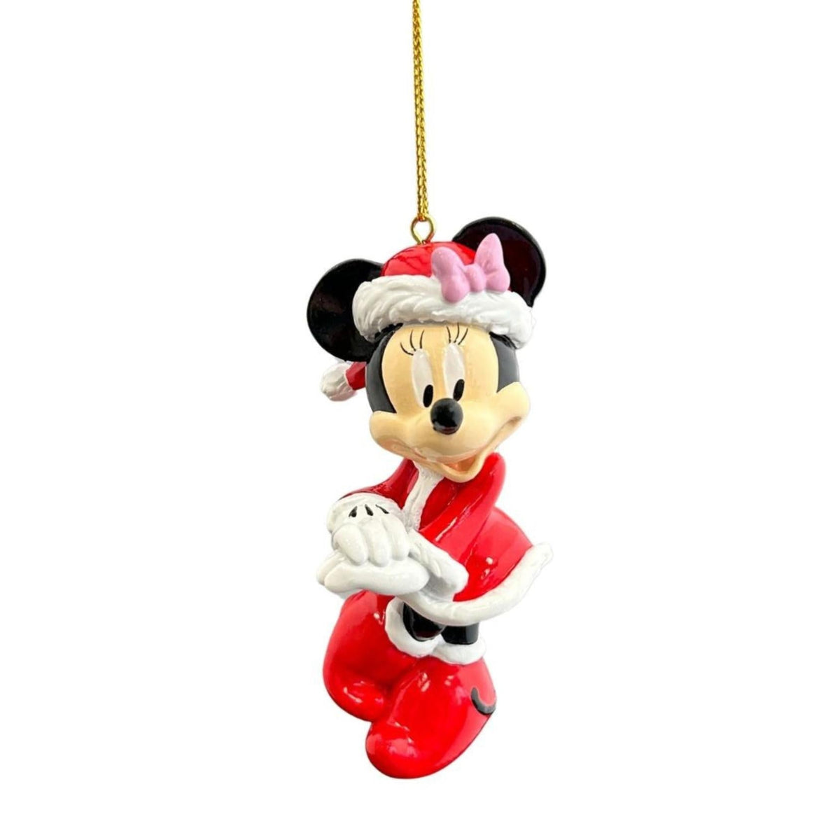 3d ornament minnie santa